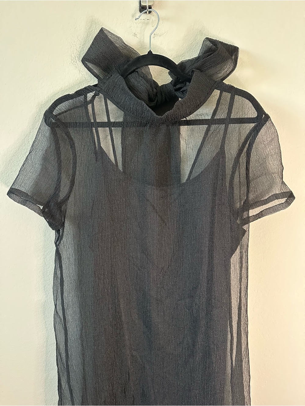STAUD Calluna Maxi Dress Gown in Black SZ L NWT - Picture 3 of 7